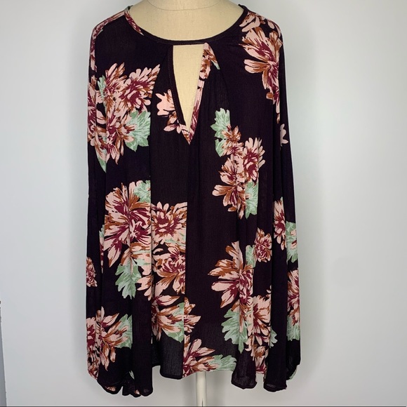 Altar'd state floral key hole top - Picture 1 of 12